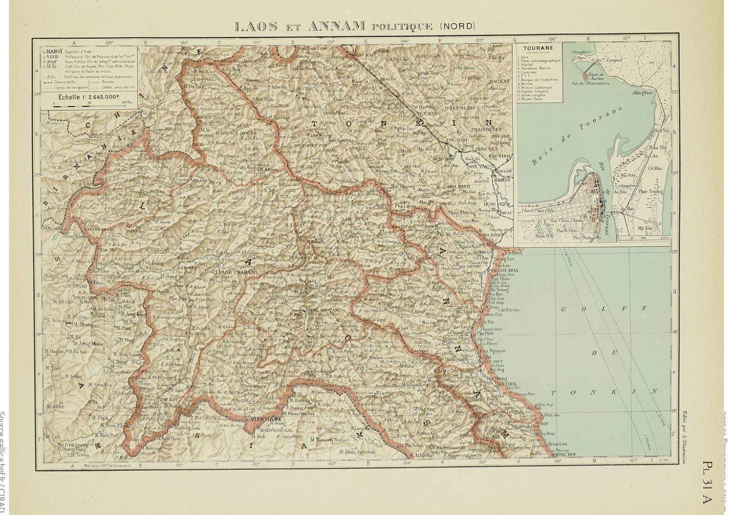 Laos e Annam