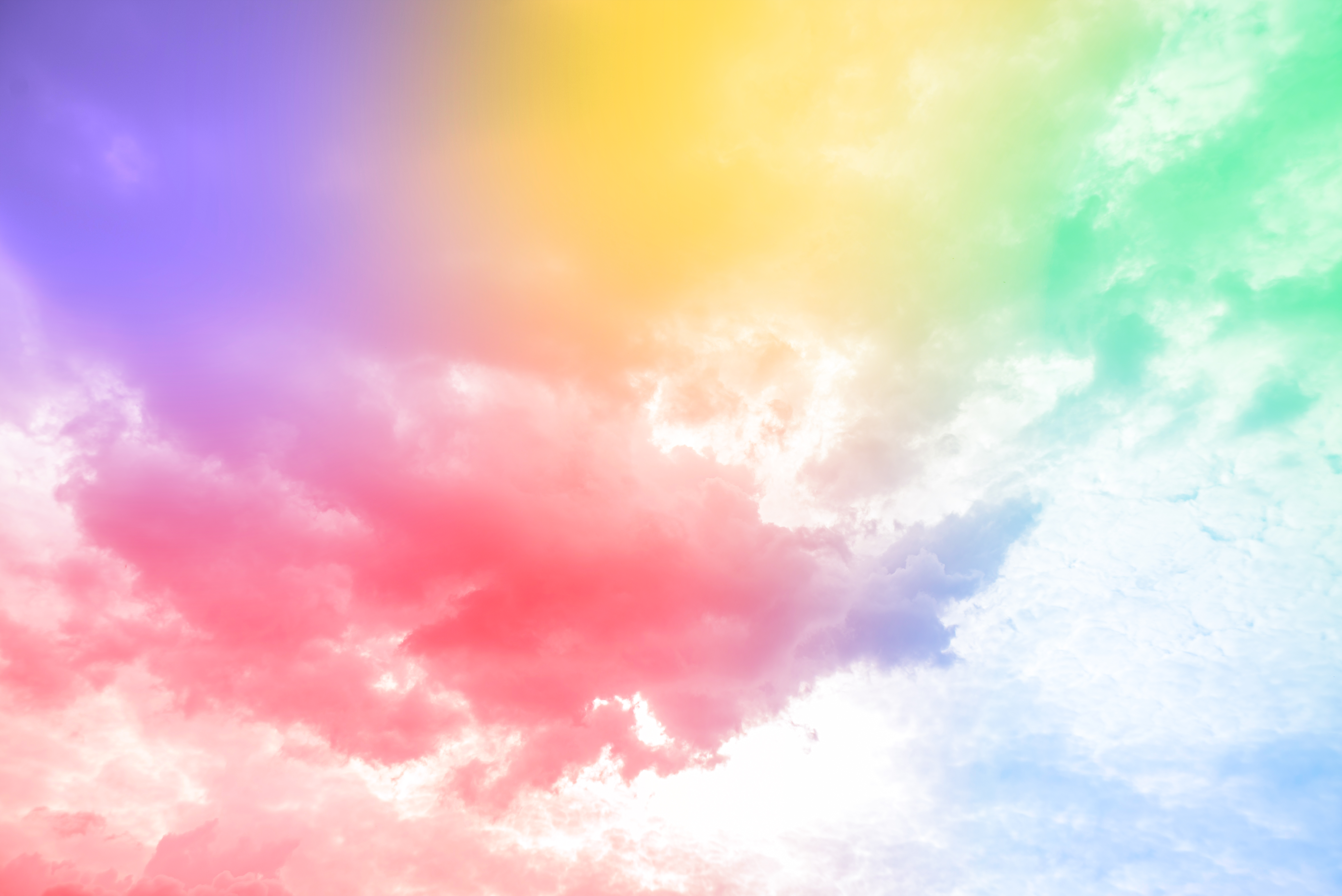 Nuvole colorate