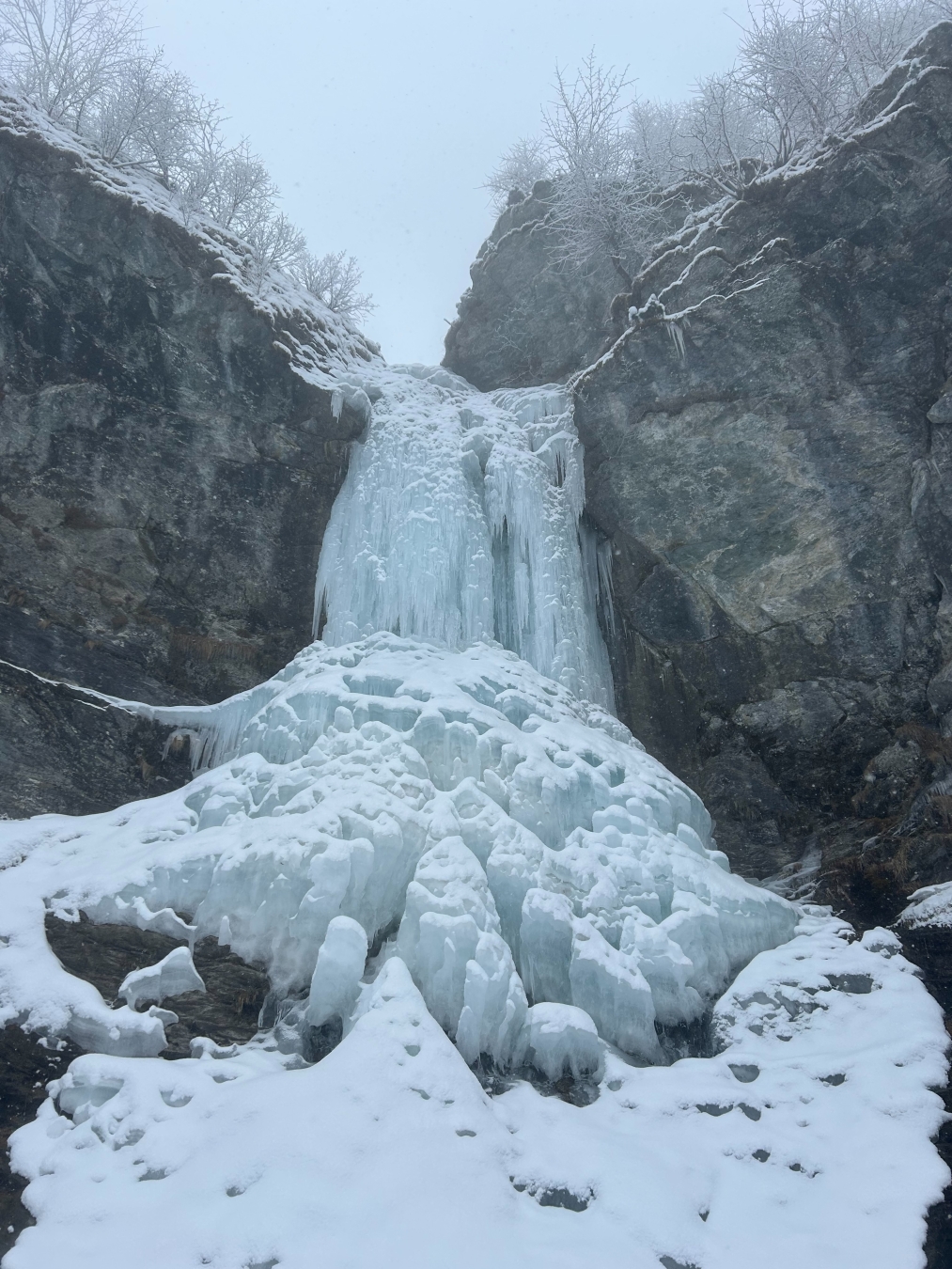 Ultimo salto della Bonvin in Val Varaita