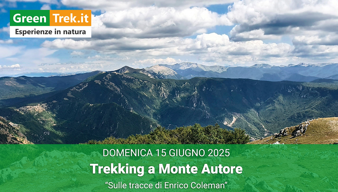 Trekking a Monte Autore, Domenica 15 Giungo 2025 con GreenTrek.it