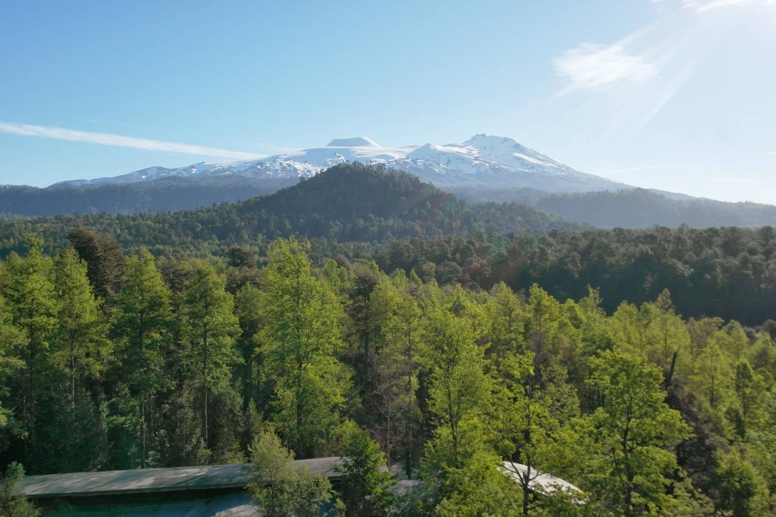 vista su Vulcano Choshuenco