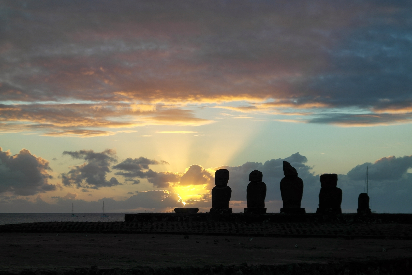 Tramonto Rapa Nui